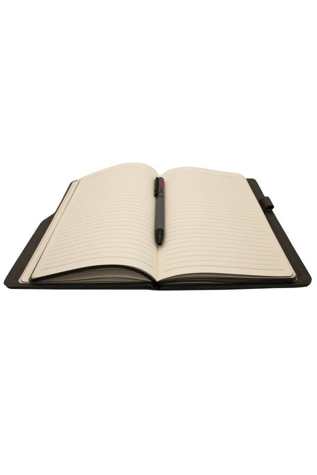 Kurumsal Firmalara Özel Baskılı Özelleştirilebilir, 5'li Deri Defter ve Metal Kalem Seti