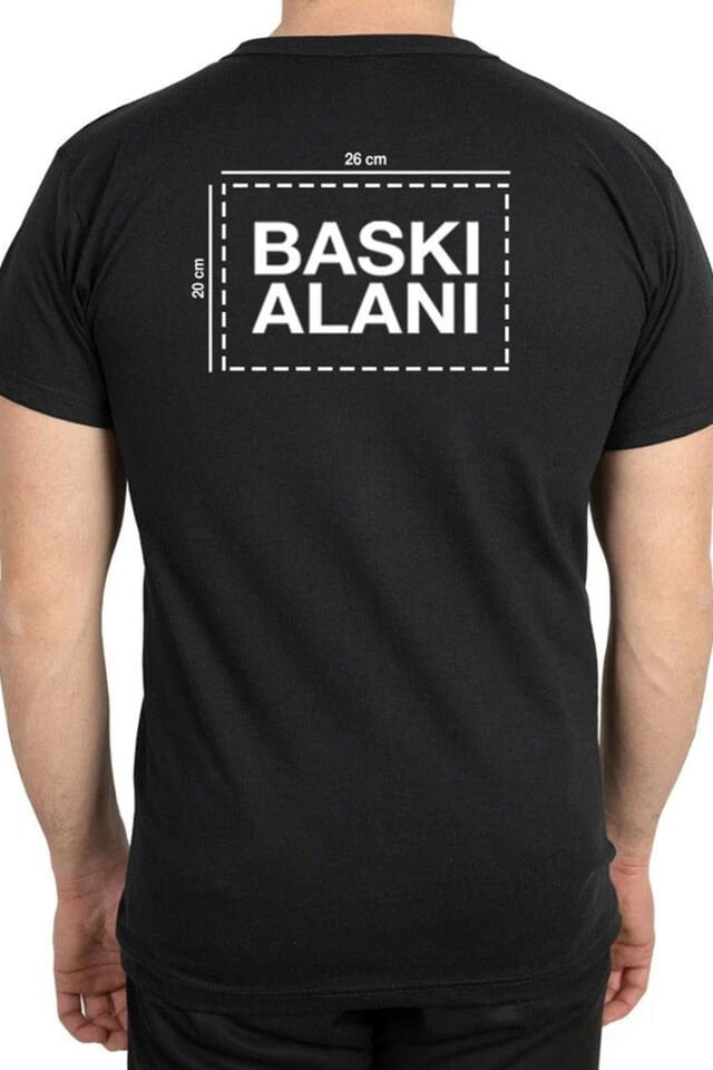 Kurumsal Firmalara Özel Baskılı Tişört - Özelleştirilebilir 5'li Tişört Seti M