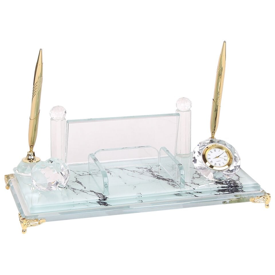 BULUT KRİSTAL MASA SETİ