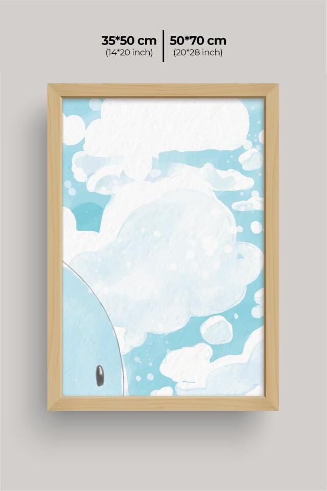 UV Baskılı Çocuk Odası 3'lü Ahşap MDF Tablo Seti - V20 Ahşap - 50x70 cm