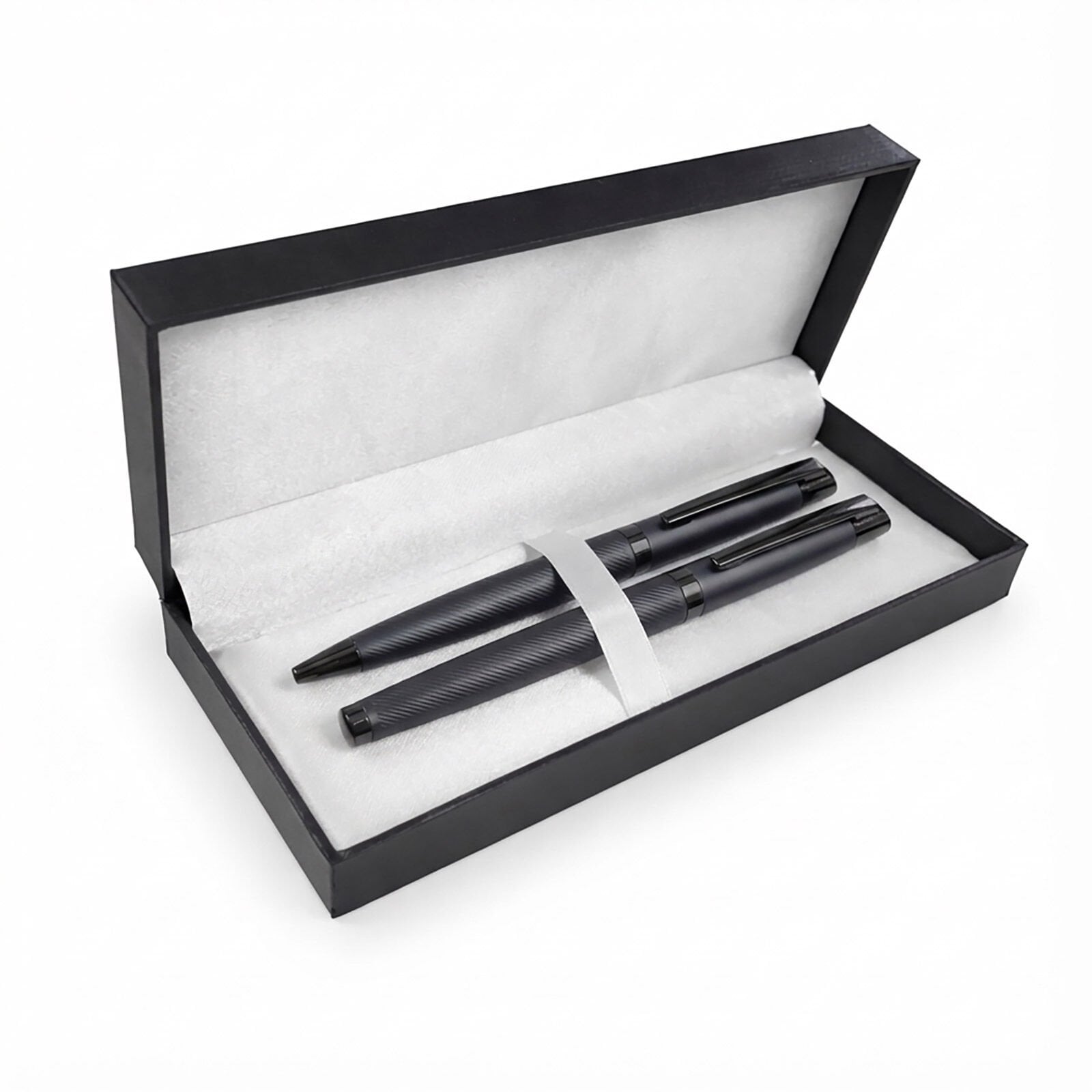 KOZLU SİYAH İKİLİ KALEM SETİ Siyah