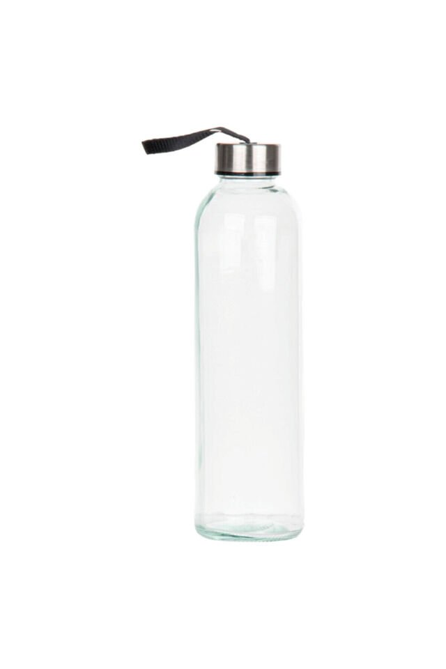 Kurumsala Özel Kılıflı Cam Matara , Özelleştirilebilir Tekli Kılıflı Cam Matara 470 ML Borosilikat
