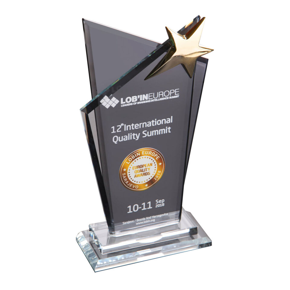 KARSI KRİSTAL PLAKET