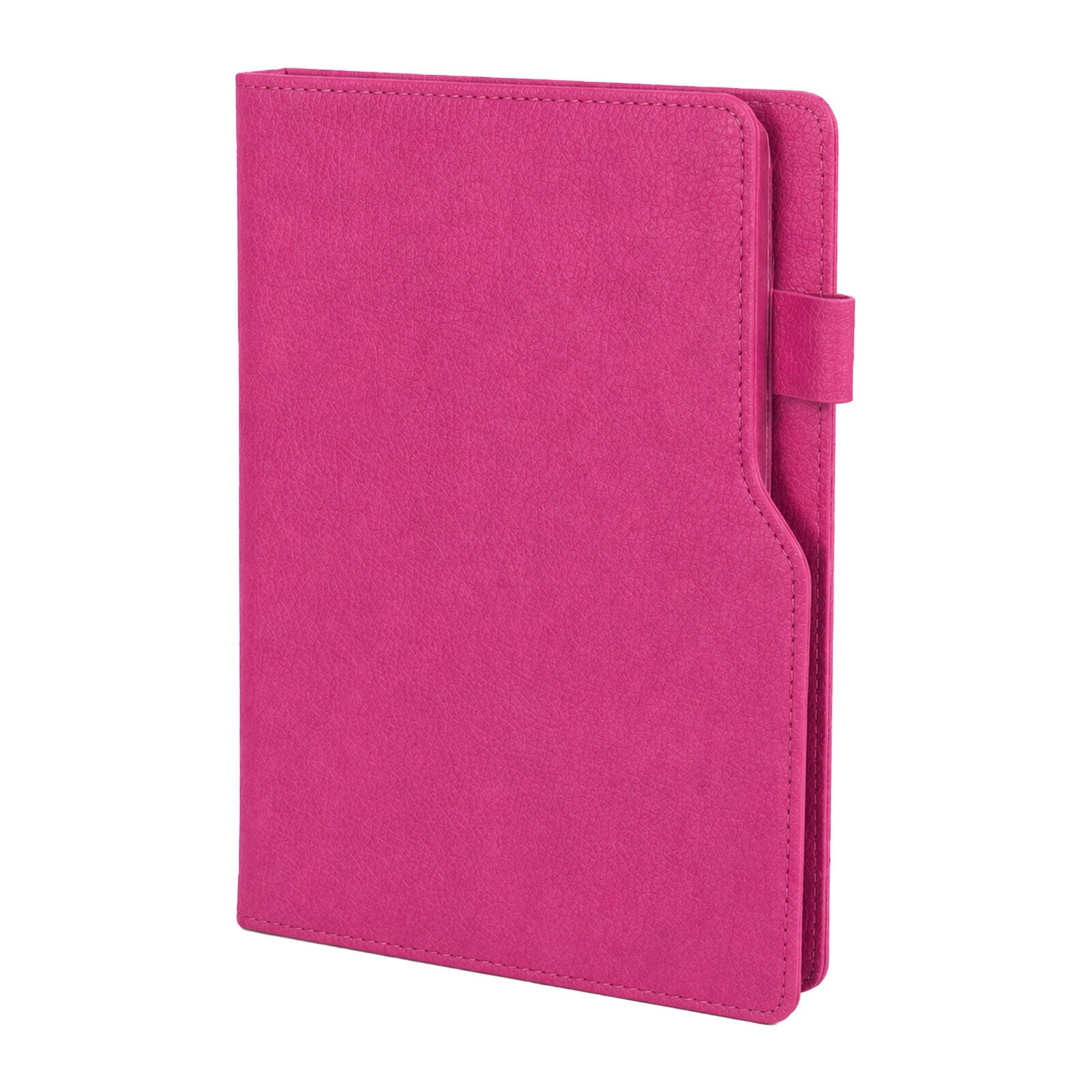 BAHÇELİEVLER SİYAH TARİHSİZ DEFTER Pembe - 14,5x21 CM