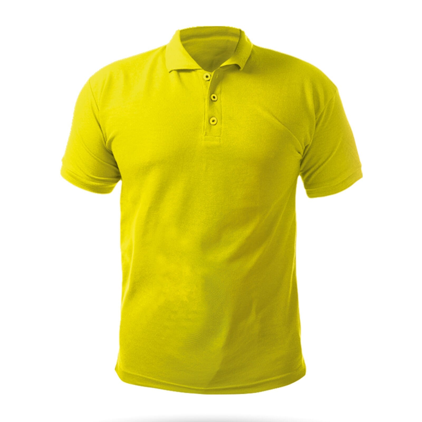 AÇELYA SARI POLO YAKA TİŞÖRT Sarı - S