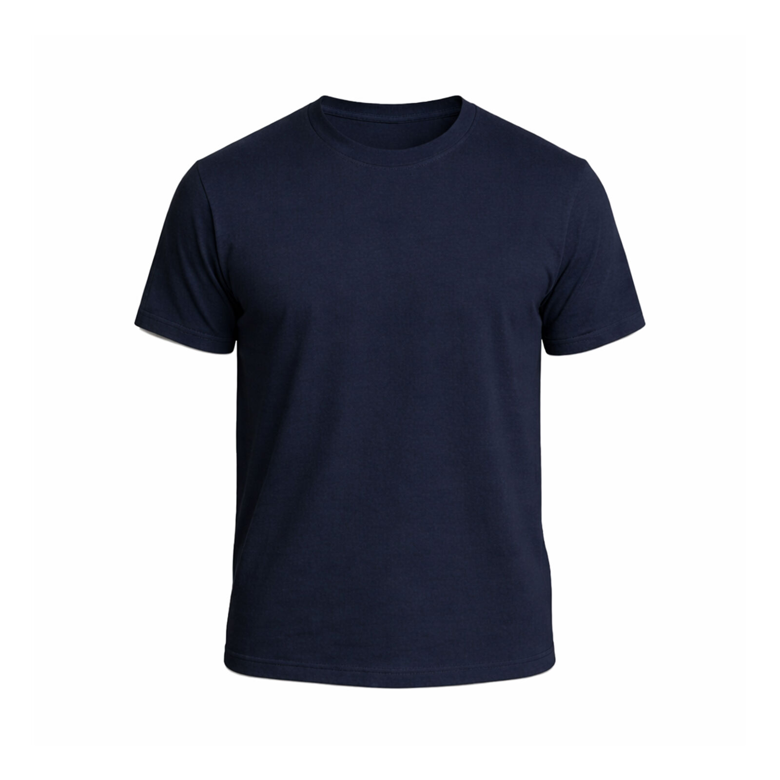 NERGİS LACİVERT SIFIR YAKA TİŞÖRT Lacivert - XXL