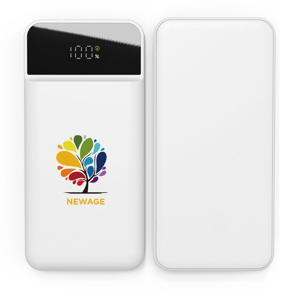 ÜZÜMLÜ 10.000 MAH SİYAH WIRELESS POWERBANK Beyaz
