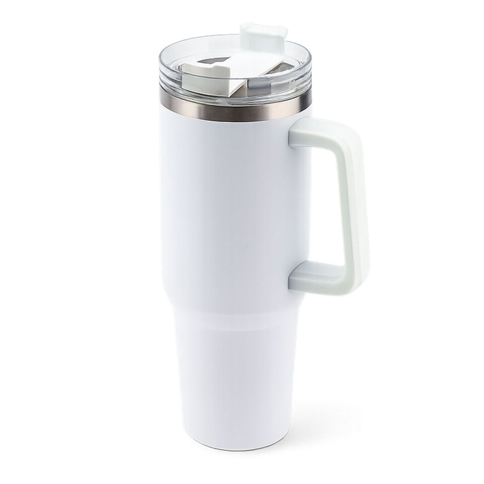 ADRASAN SİYAH TERMOS Beyaz - 1200 ML
