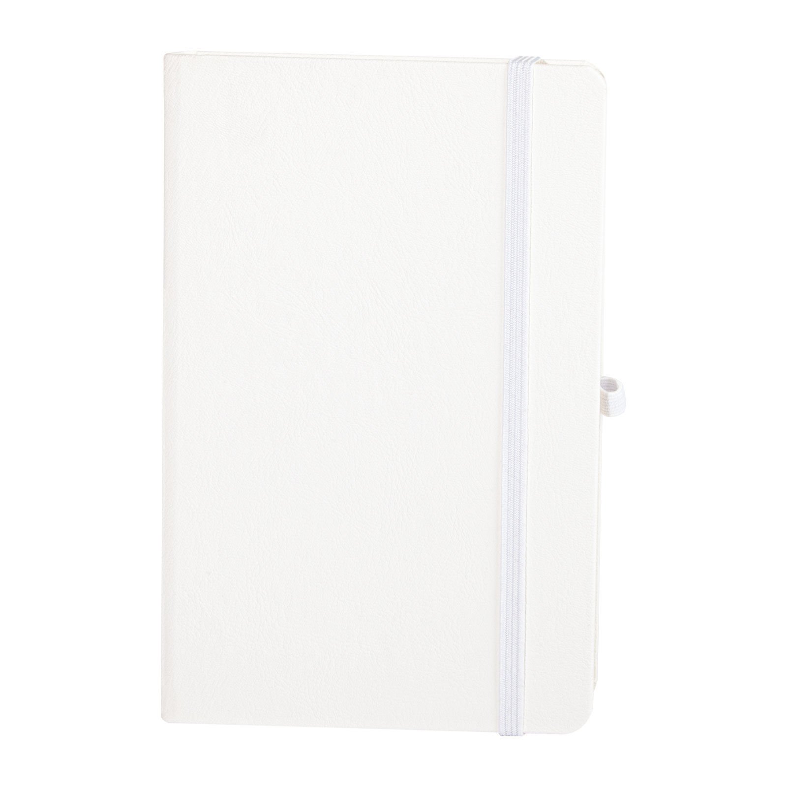 DIŞKAPI SİYAH TARİHSİZ DEFTER Beyaz - 13x21 CM