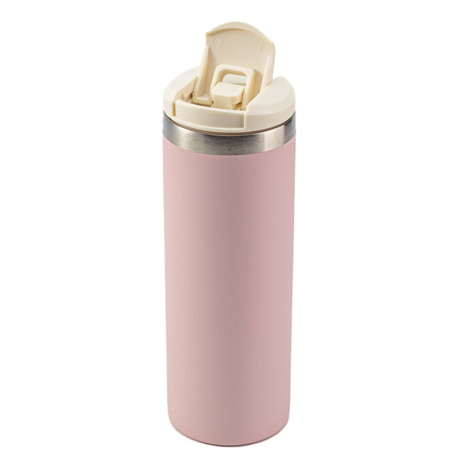 TİSAN SİYAH TERMOS Pembe - 500 ML