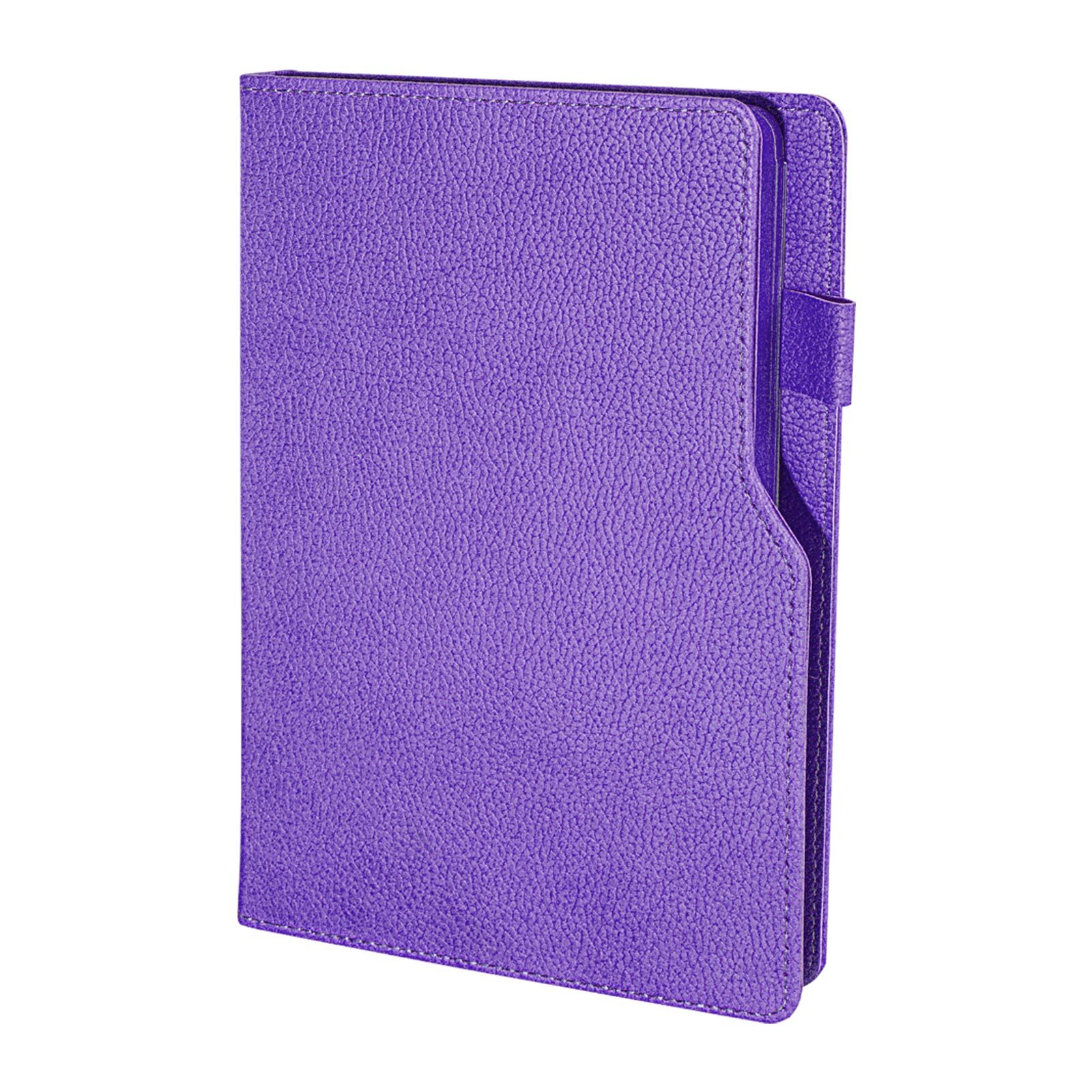 BAHÇELİEVLER SİYAH TARİHSİZ DEFTER Mor - 14,5x21 CM