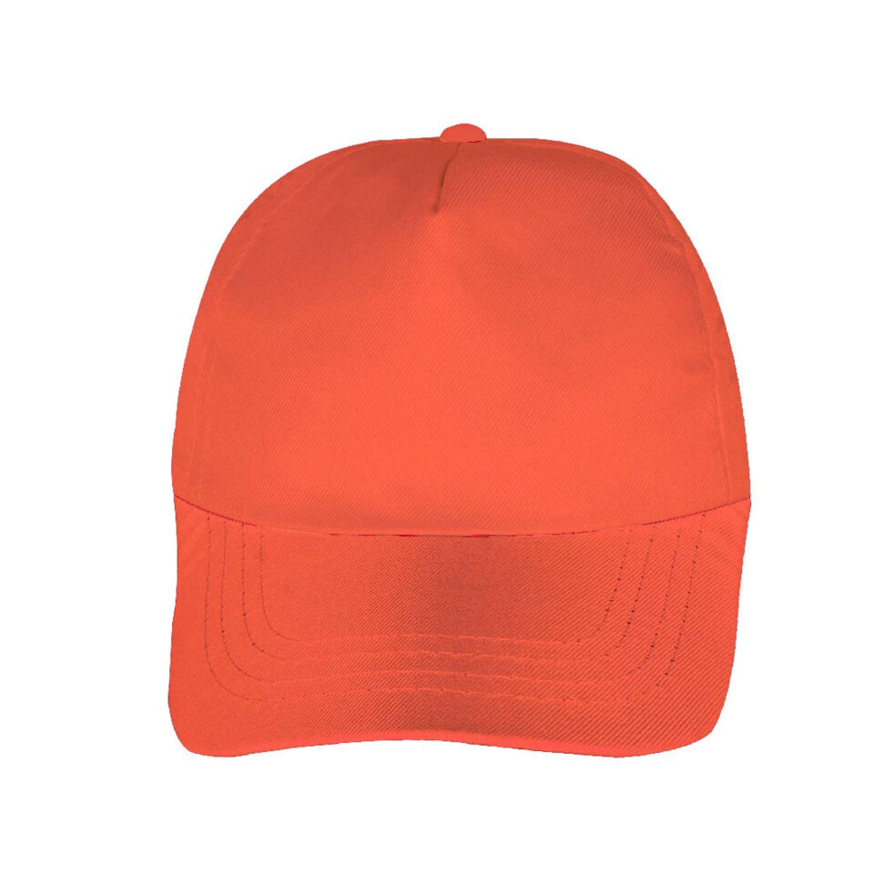 PAPATYA SİYAH POLYESTER ŞAPKA Turuncu