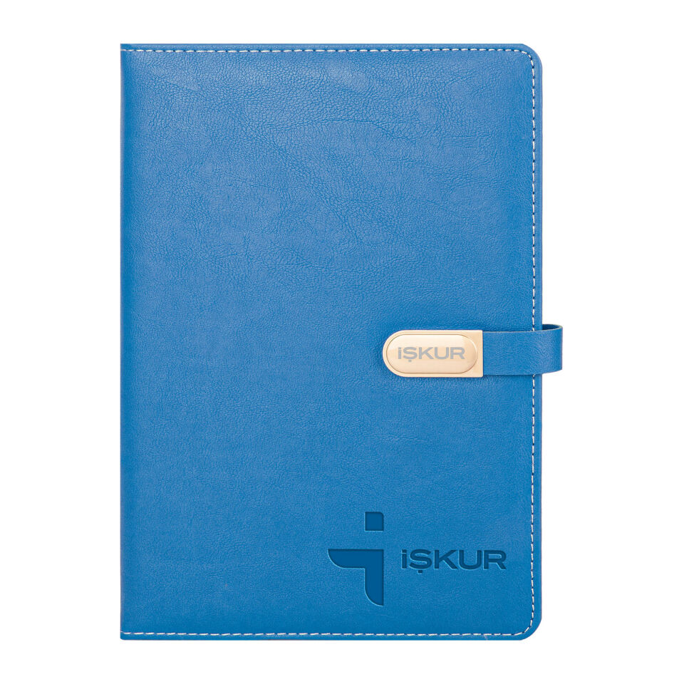 BEYTEPE SİYAH TARİHSİZ DEFTER Mavi - 15x21CM