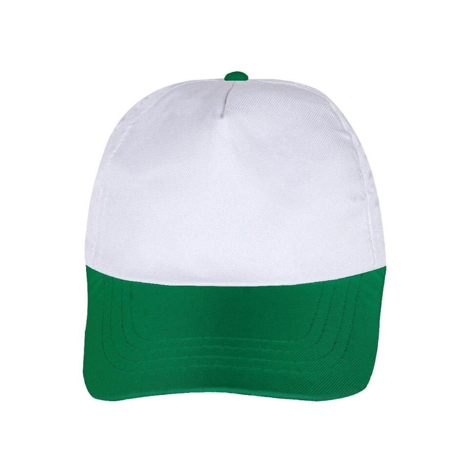 PAPATYA SİYAH POLYESTER ŞAPKA Beyaz - Yeşil