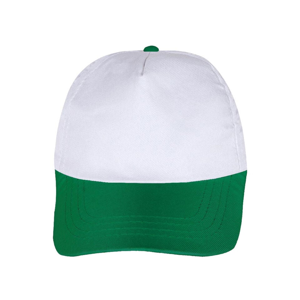 PAPATYA SİYAH POLYESTER ŞAPKA Beyaz
