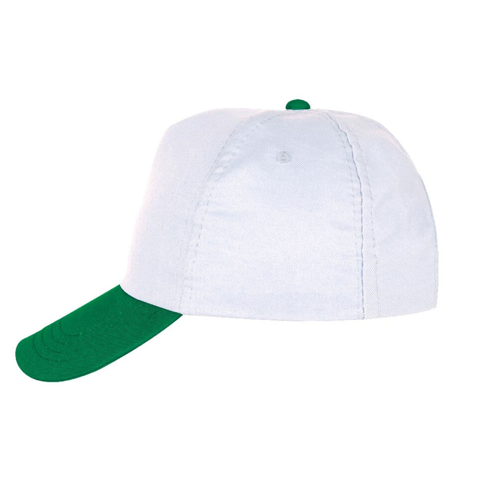 PAPATYA SİYAH POLYESTER ŞAPKA Beyaz - Yeşil
