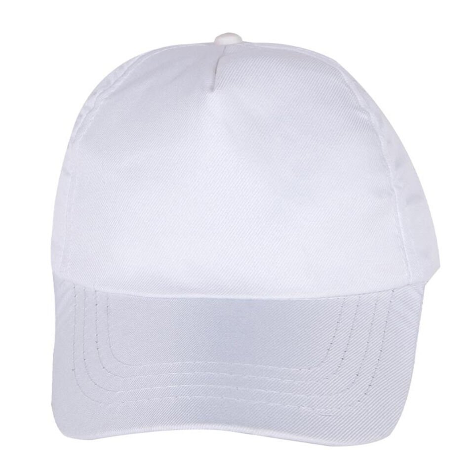 PAPATYA SİYAH POLYESTER ŞAPKA Beyaz