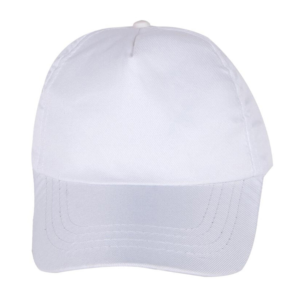 PAPATYA SİYAH POLYESTER ŞAPKA Beyaz