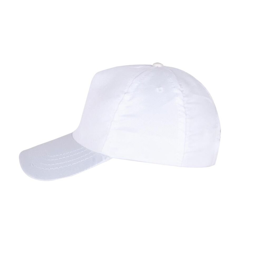 PAPATYA SİYAH POLYESTER ŞAPKA Beyaz
