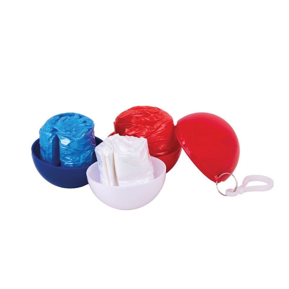 KUTULU TEK KULLANIMLIK YAĞMURLUK Beyaz