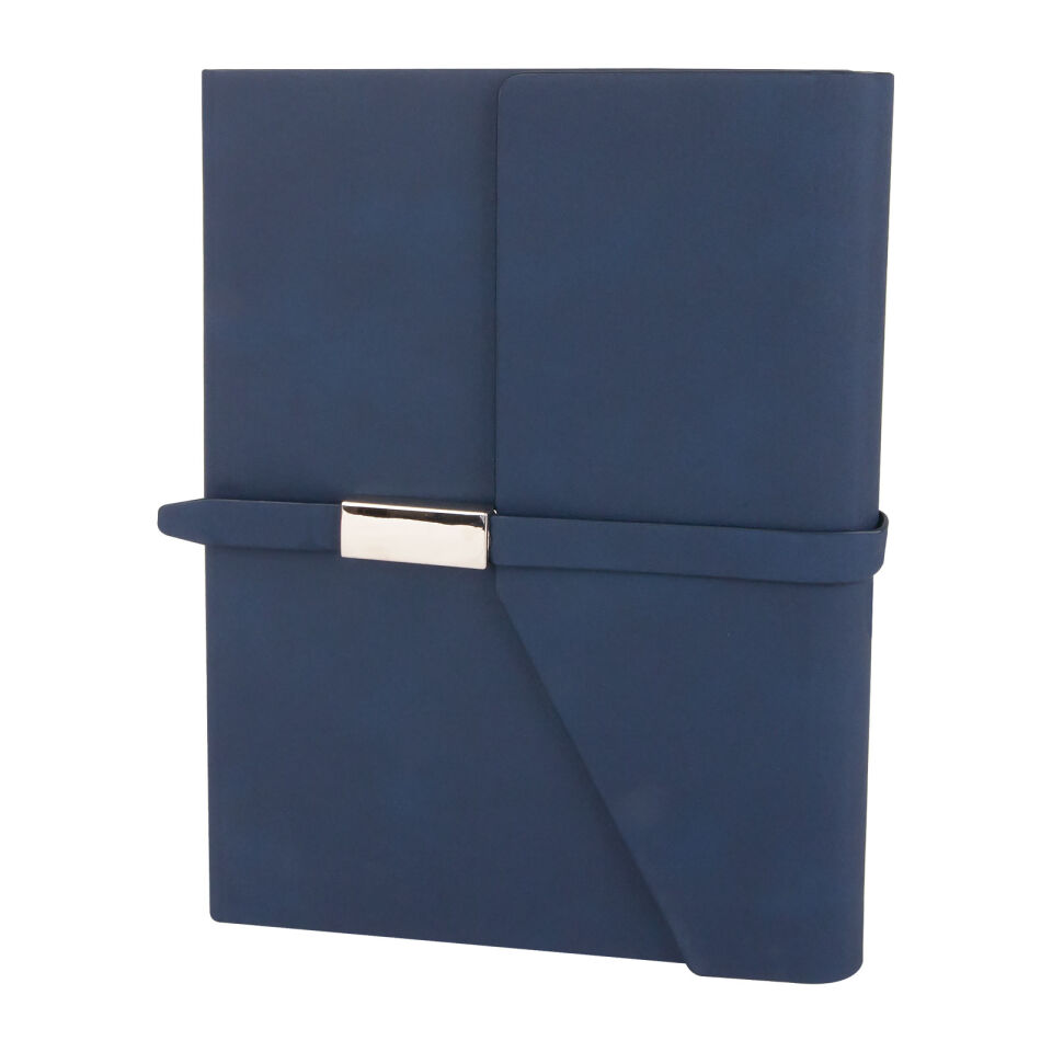 MOGAN SİYAH TARİHSİZ DEFTER Lacivert - 15x21 CM