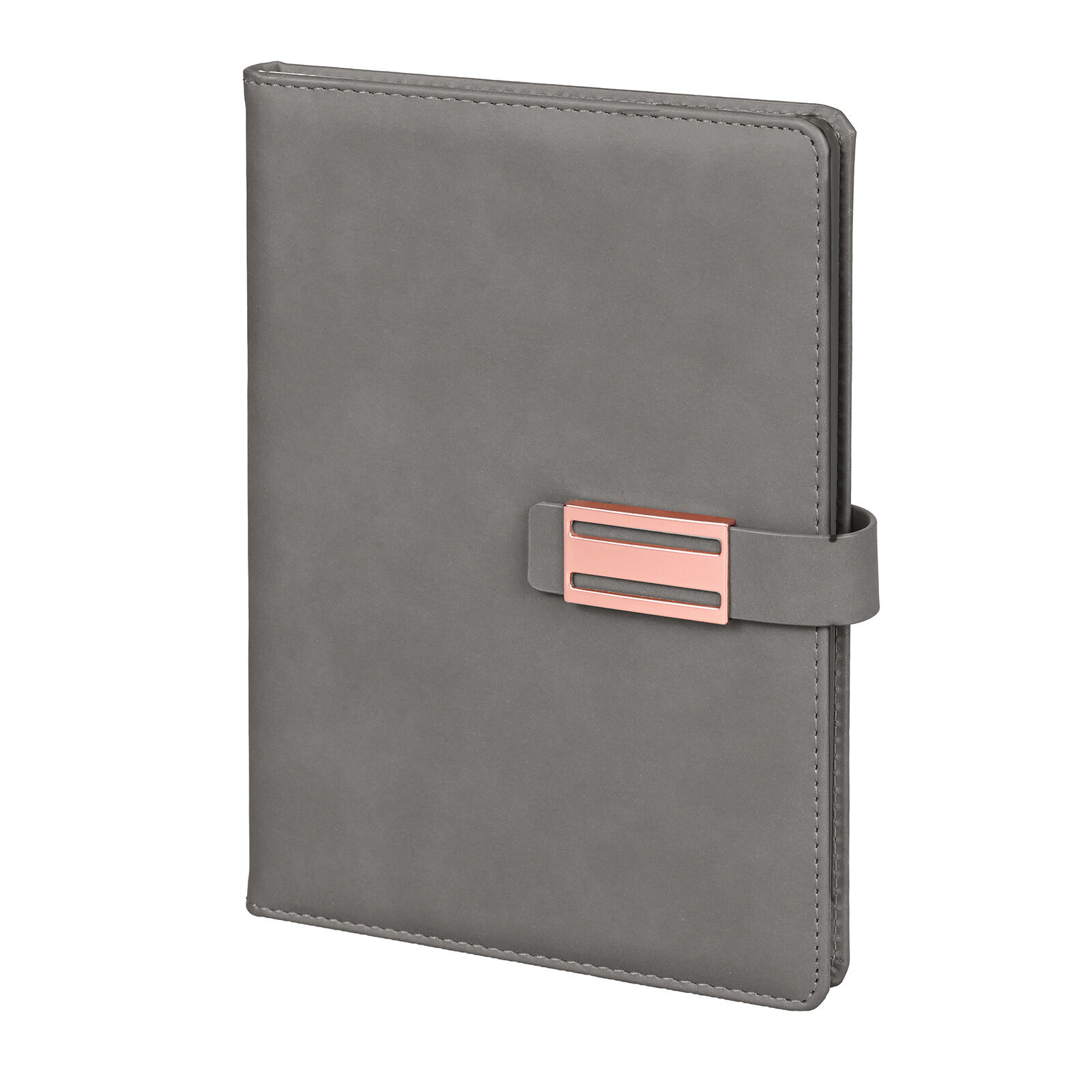 AKINCI SİYAH TARİHSİZ DEFTER Füme - 15x21 CM