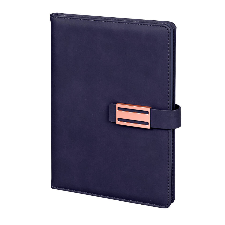 AKINCI SİYAH TARİHSİZ DEFTER Lacivert - 15x21 CM