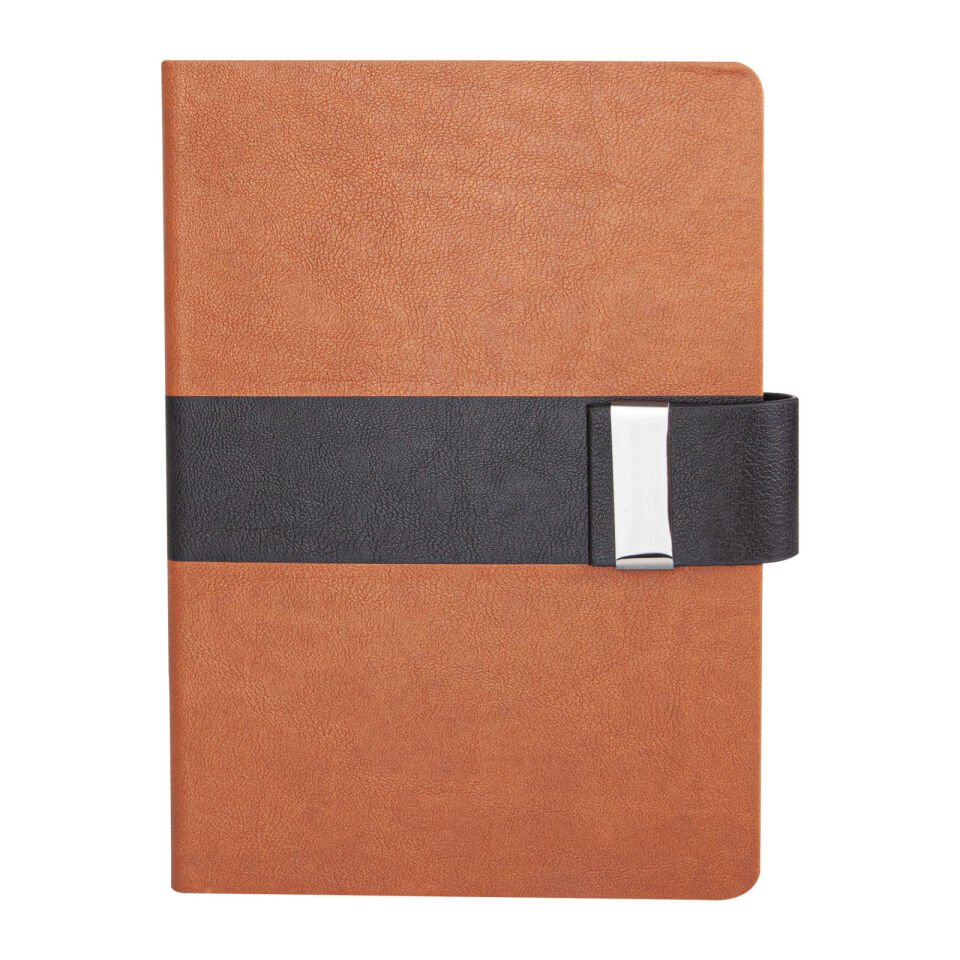 ARMADA SİYAH TARİHSİZ DEFTER (15X21 CM) Kahverengi