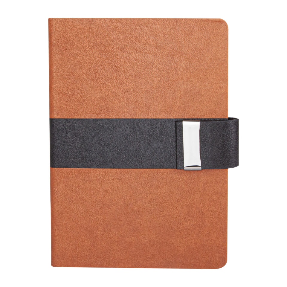 ARMADA SİYAH TARİHSİZ DEFTER (15X21 CM) Kahverengi