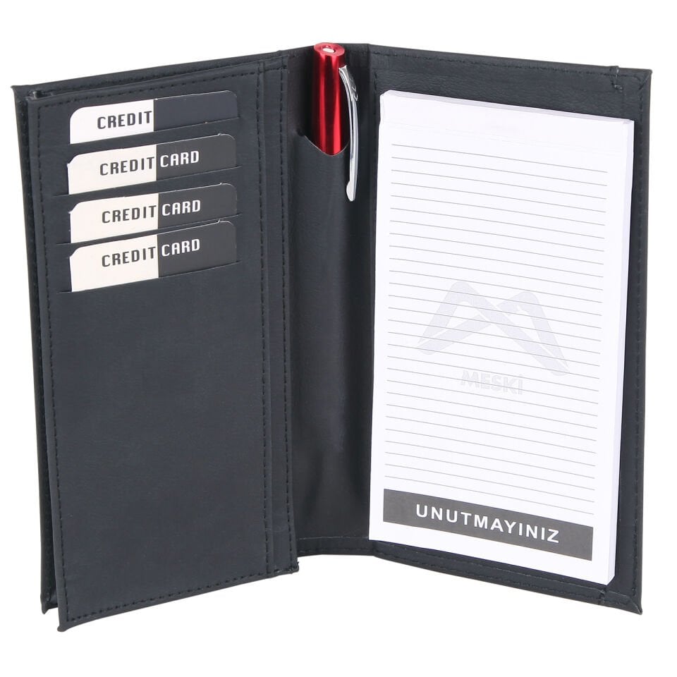 EDREMİT SİYAH DERİ CÜZDAN Siyah