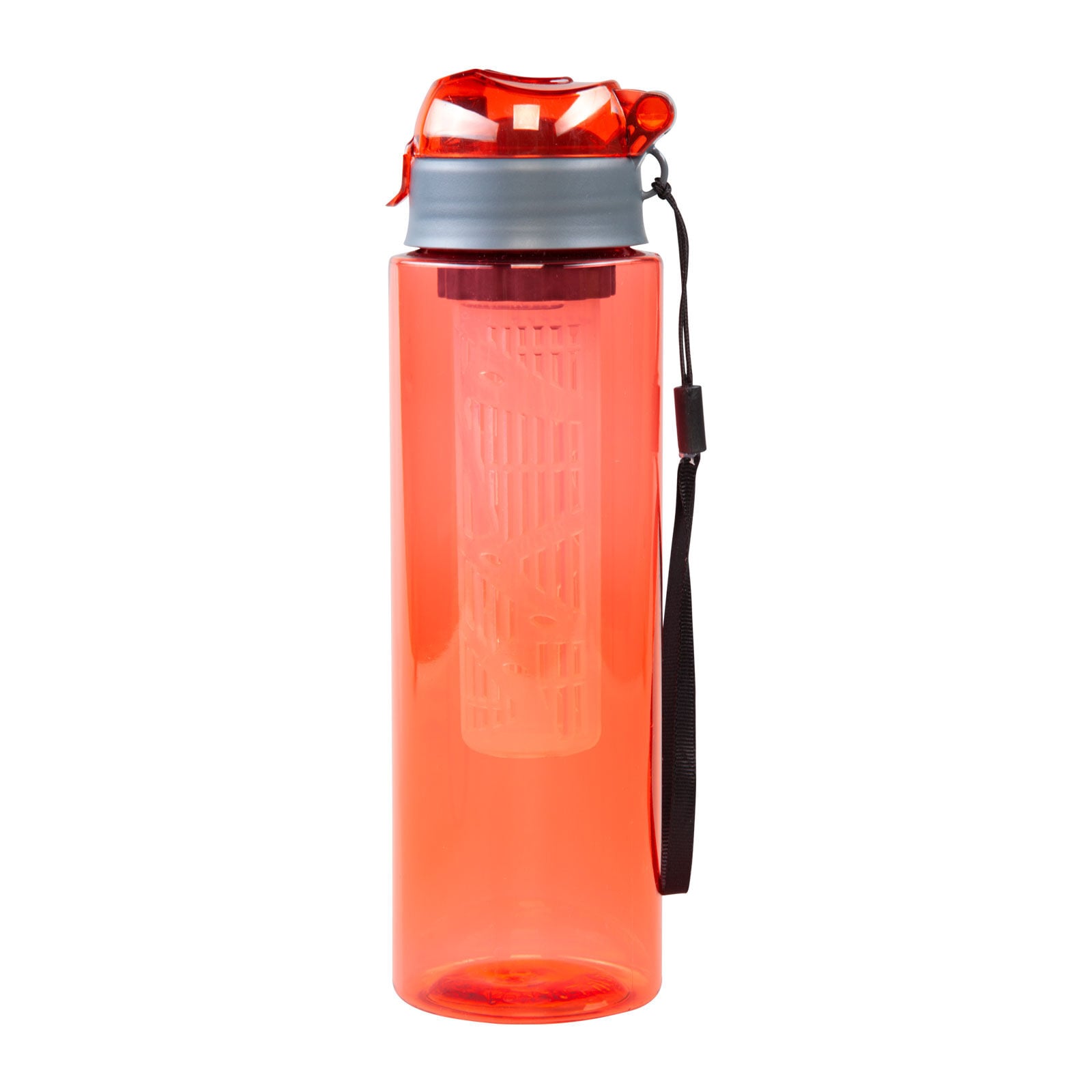 ERİKLİ SİYAH DETOKSLU SAN MATARA Kırmızı - 800 ML