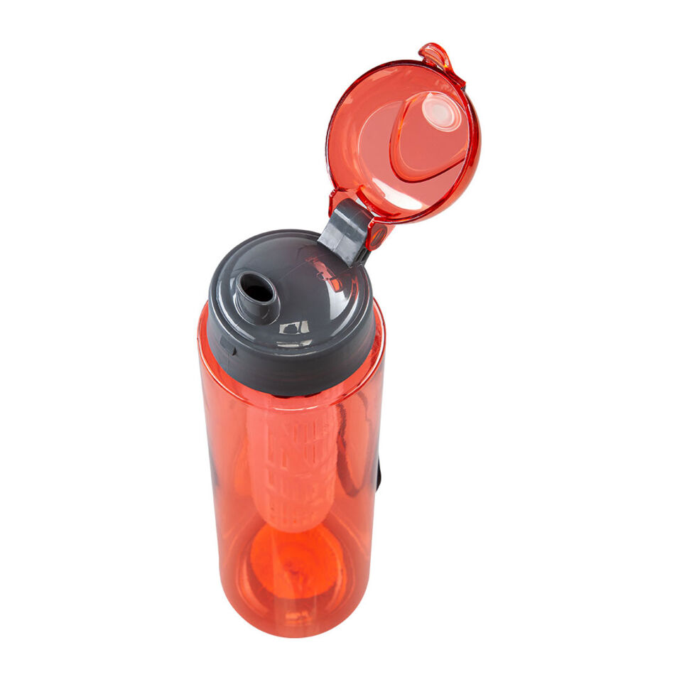 ERİKLİ SİYAH DETOKSLU SAN MATARA Kırmızı - 800 ML