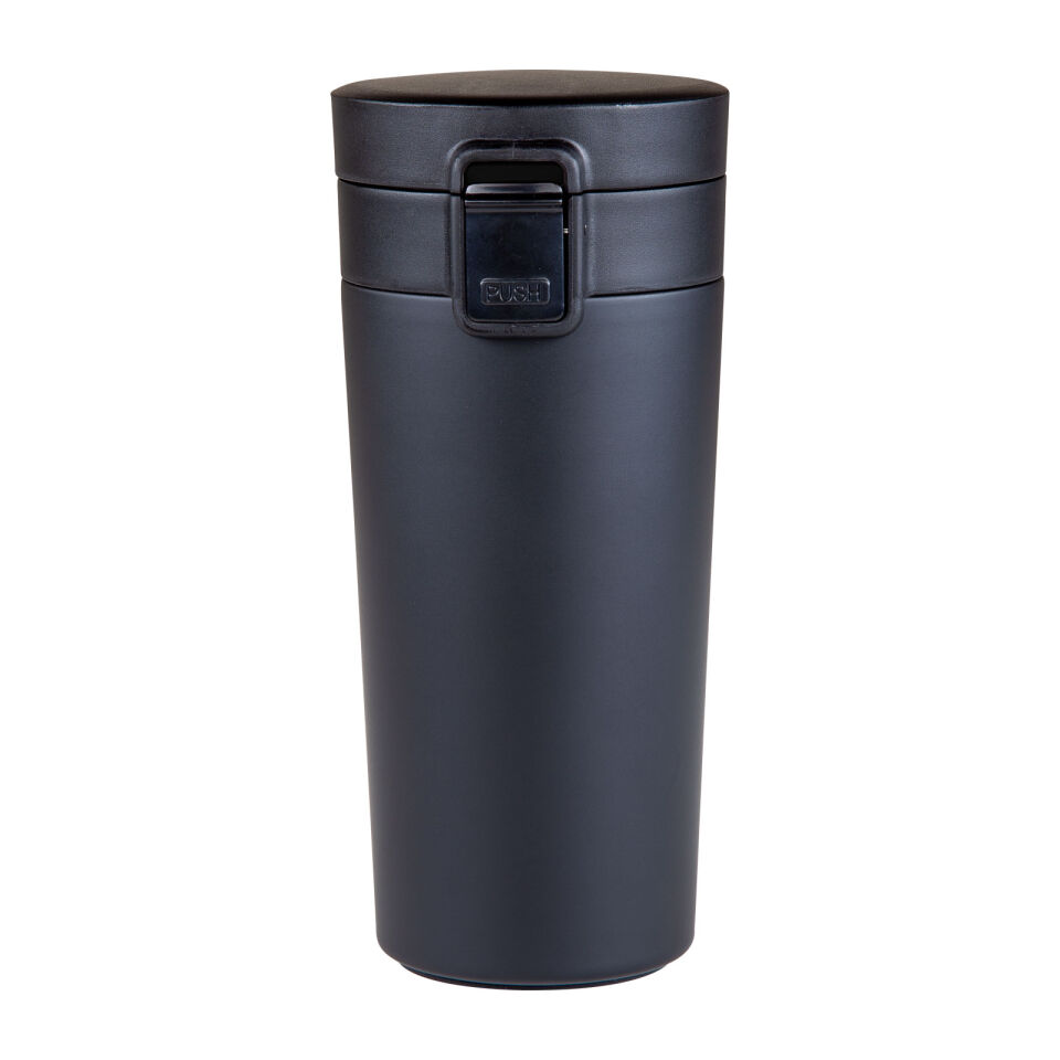 KARİNE SİYAH SÜZGEÇLİ TERMOS Siyah - 380 ML