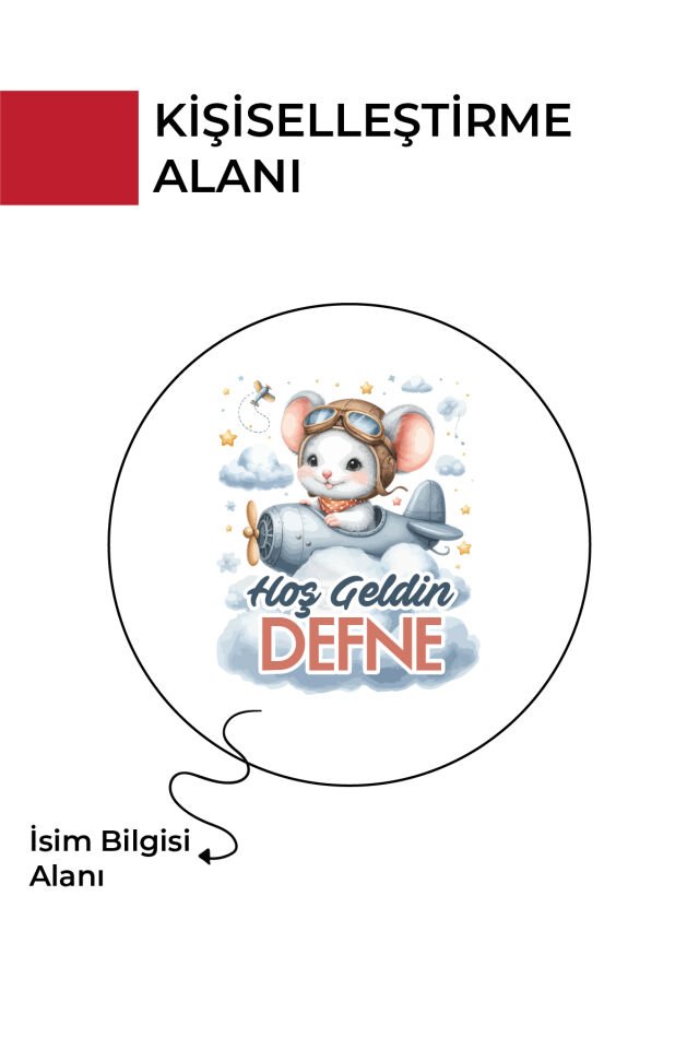 Kişiye Özel Yenidoğan Hoşgeldin Bebek Metal Kutu Seti | Kız - (Model8) 100 Adet