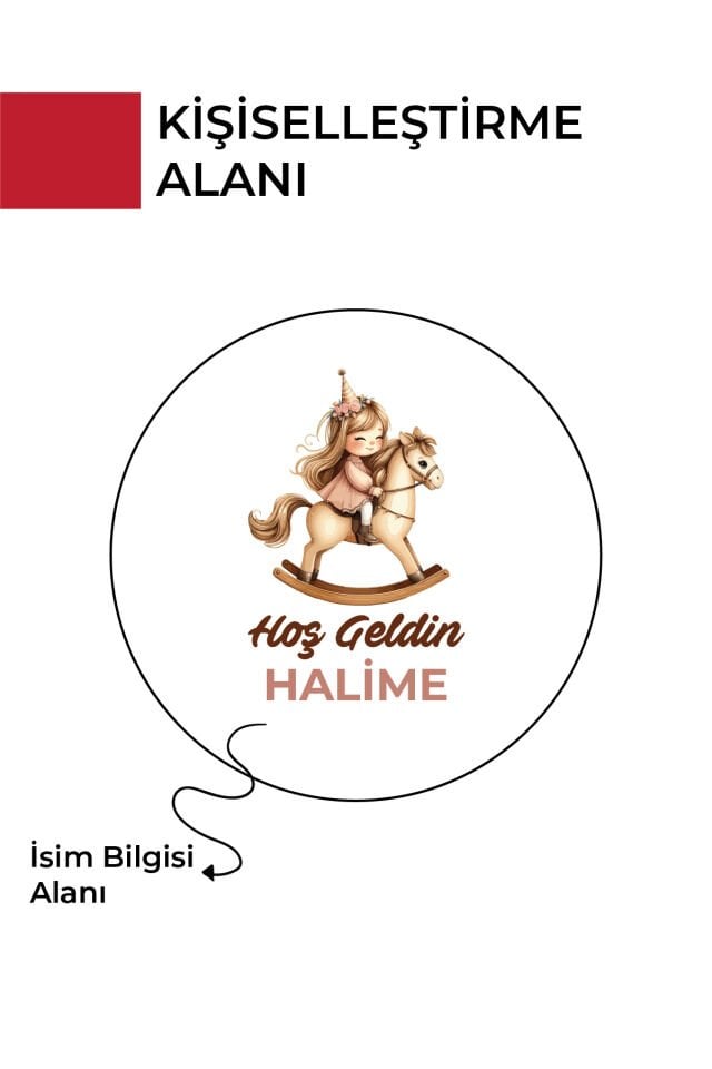 Kişiye Özel Yenidoğan Hoşgeldin Bebek Metal Kutu Seti | Kız - (Model10) 100 Adet