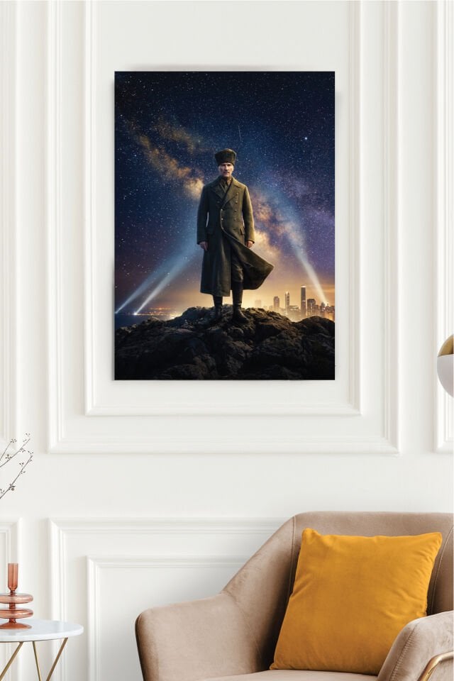 Mustafa Kemal Atatürk Poster Serisi - Model 1 32x47 cm - 250 gr