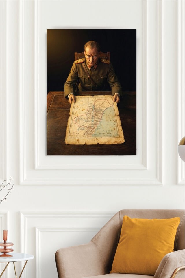 Mustafa Kemal Atatürk Poster Serisi - Model 3 50x70 cm - 250 gr