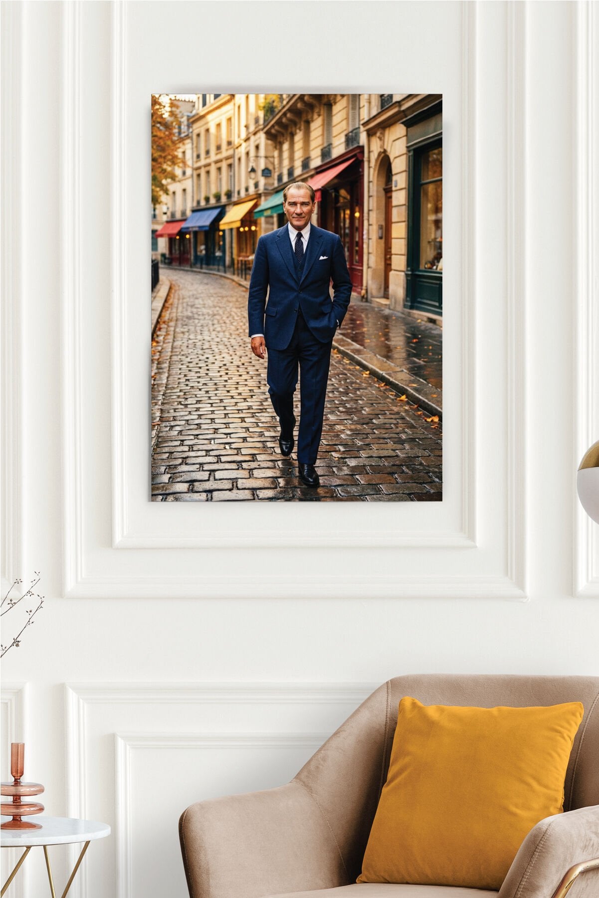 Mustafa Kemal Atatürk Poster Serisi - Model 7 32x47 cm - 150 gr