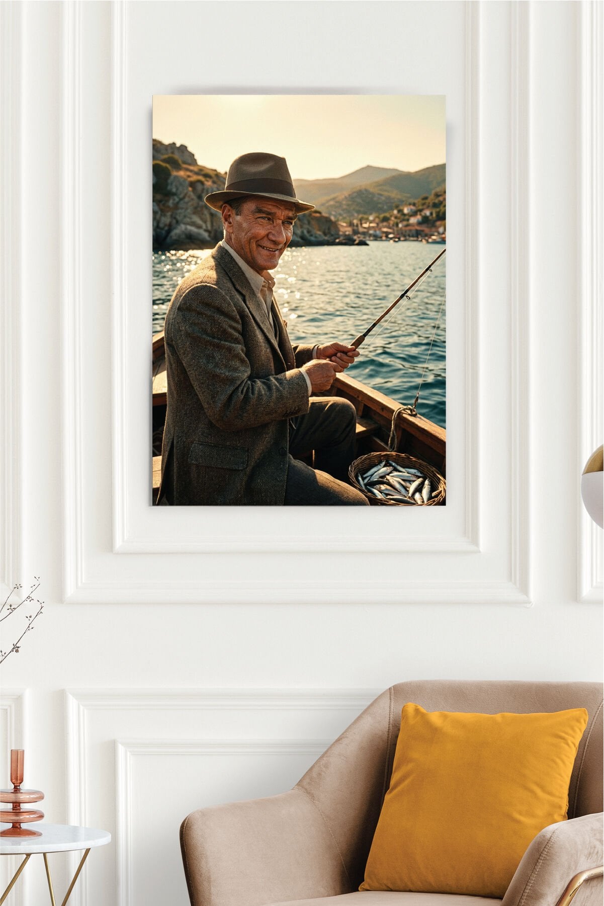 Mustafa Kemal Atatürk Poster Serisi - Model 11 32x47 cm - 150 gr