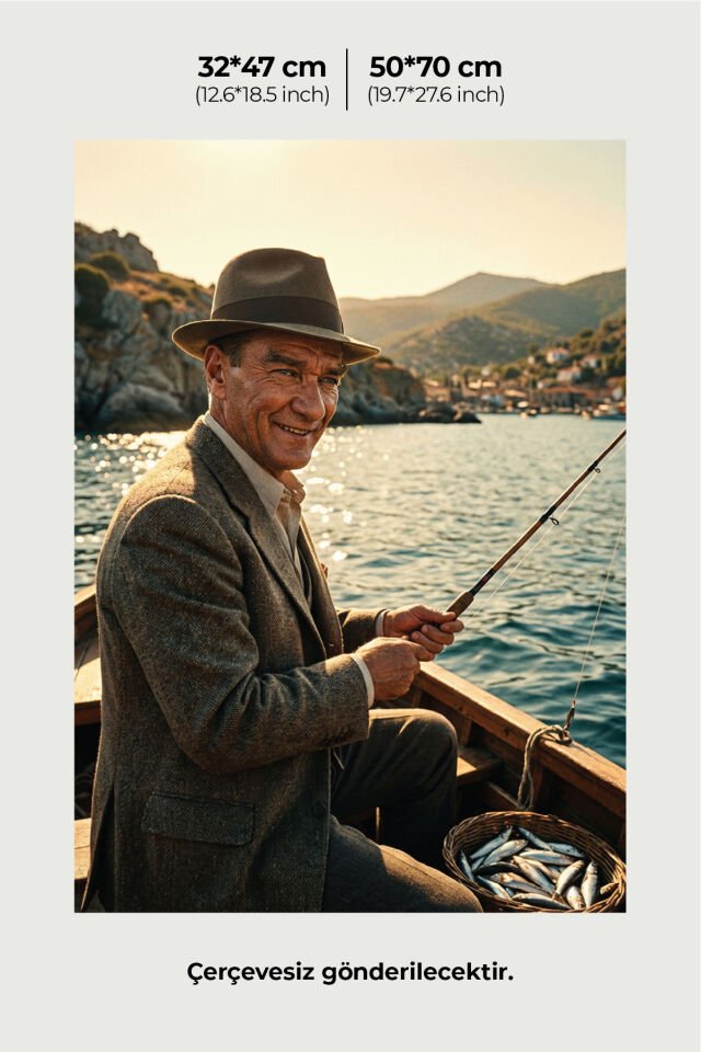 Mustafa Kemal Atatürk Poster Serisi - Model 11