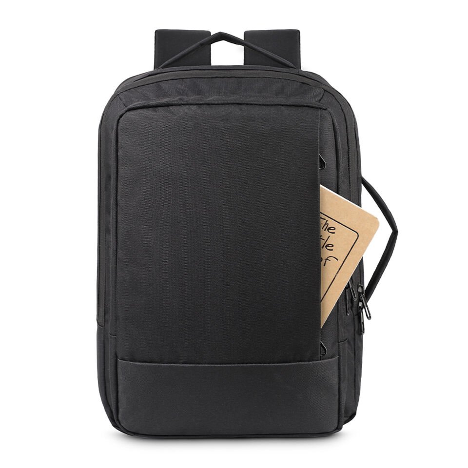 KEŞİF SİYAH LAPTOP BÖLMELİ SIRT ÇANTASI Siyah