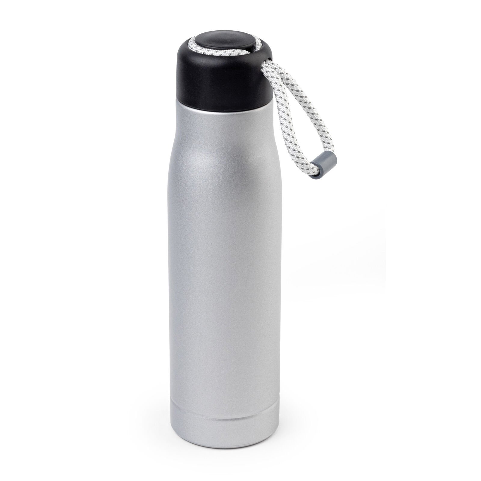 CUNDA SİYAH TERMOS Gümüş - 500 ML