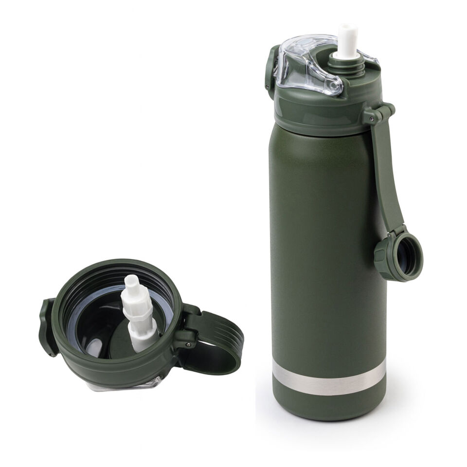 ÇAĞLA SİYAH TERMOS Yeşil - 800 ML