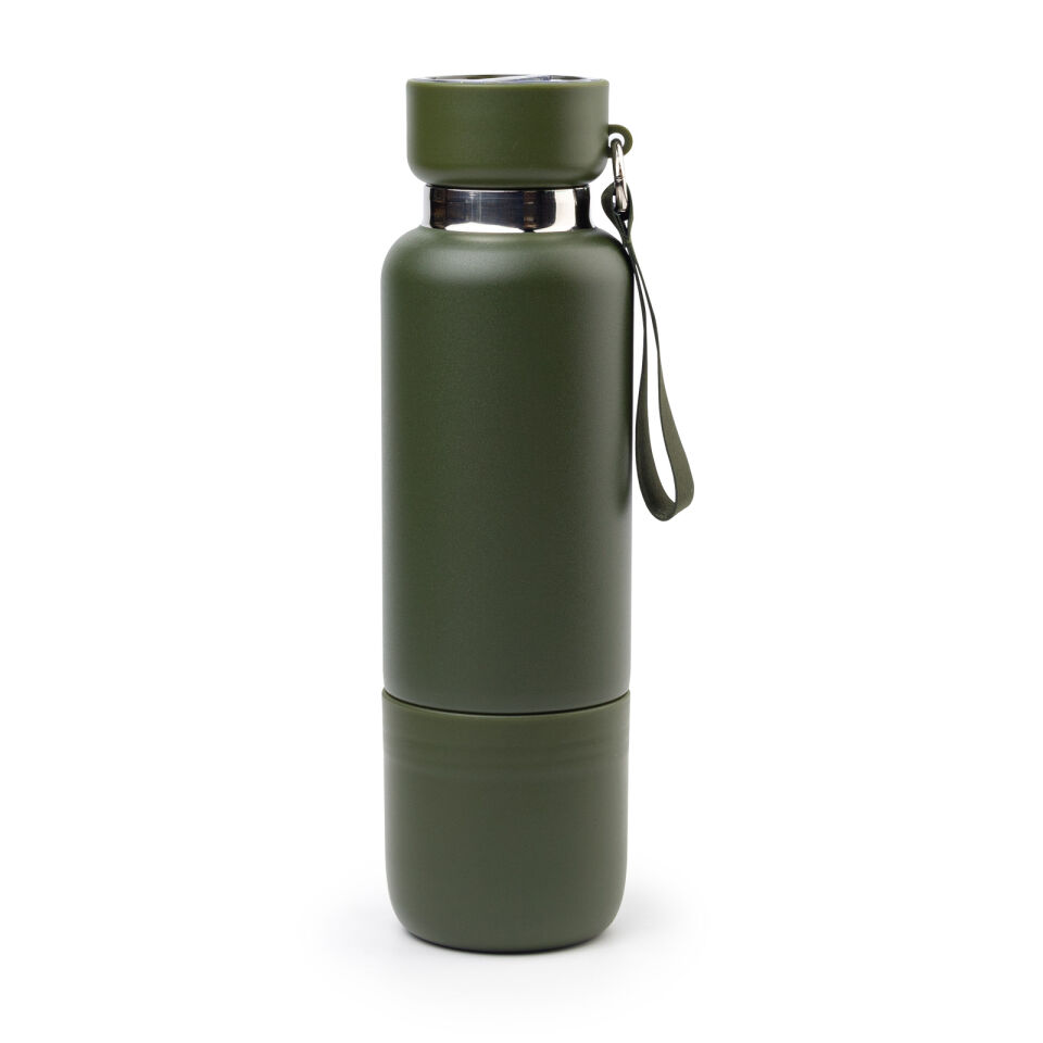 ULUDAĞ SİYAH BARDAKLI TERMOS Yeşil - 500 ML