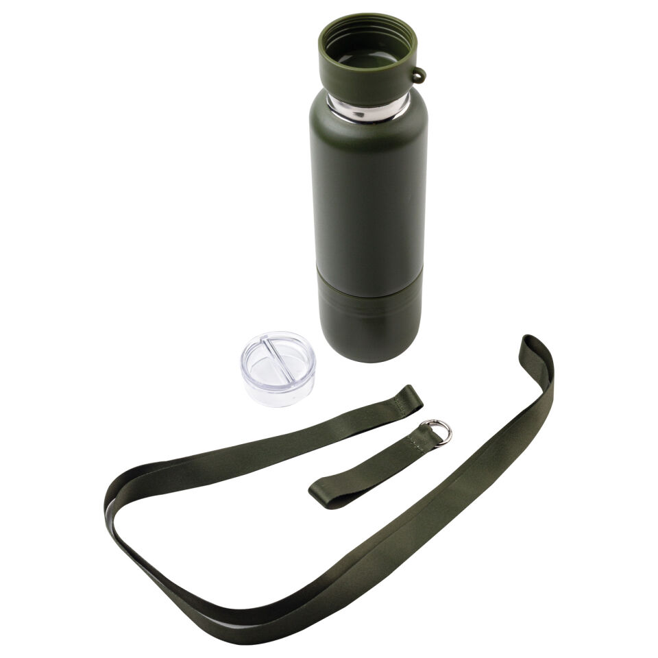 ULUDAĞ SİYAH BARDAKLI TERMOS Yeşil - 500 ML