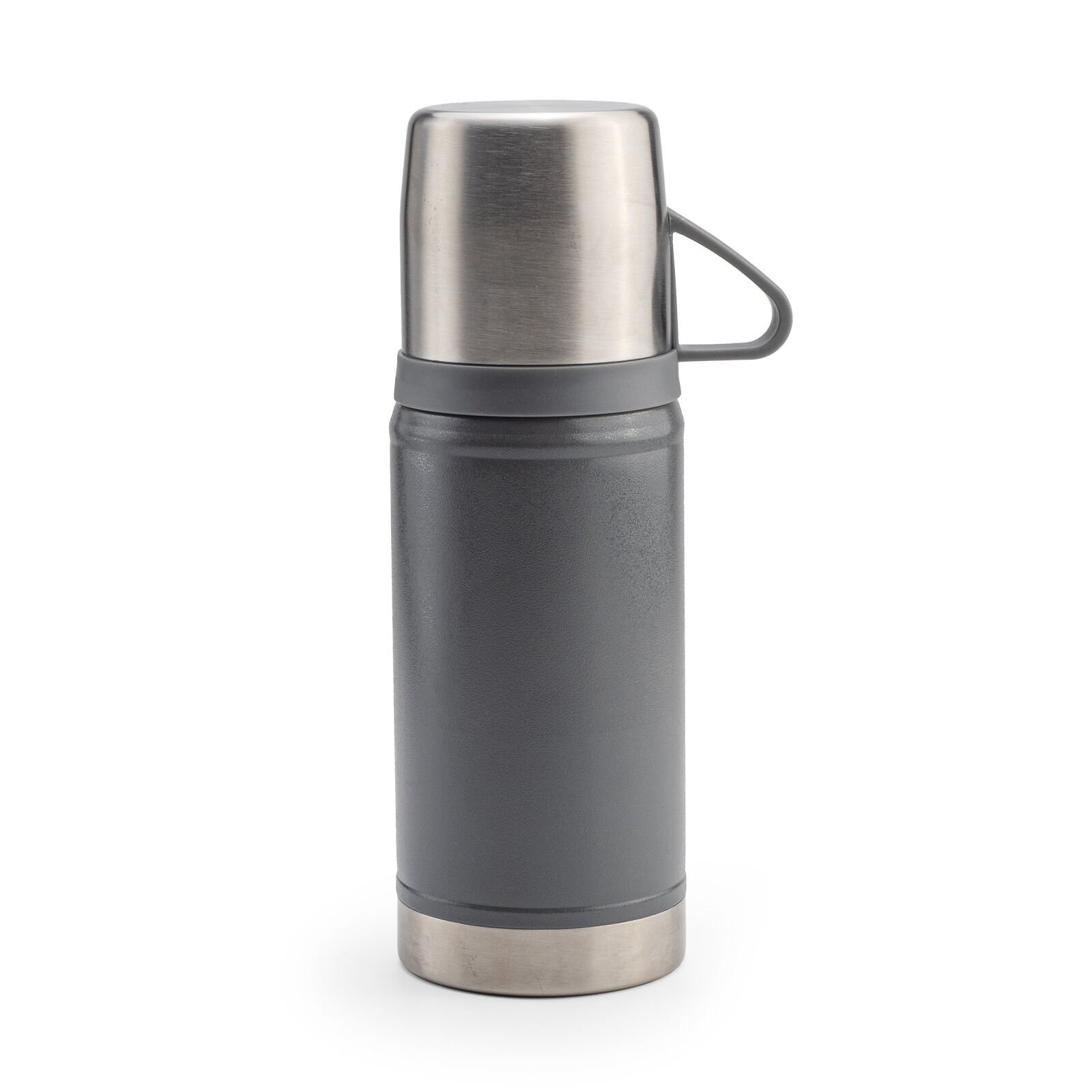 KARTEPE SİYAH BARDAKLI TERMOS Füme - 500 ML