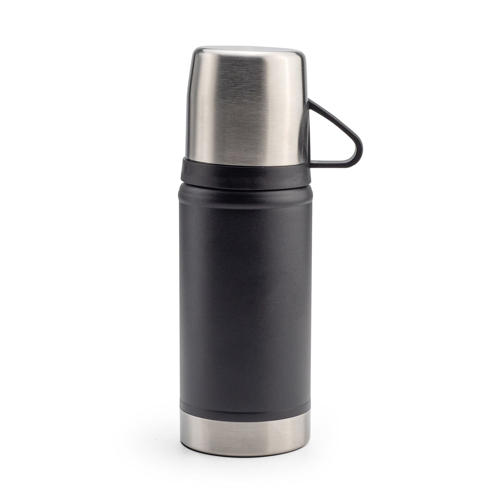 KARTEPE SİYAH BARDAKLI TERMOS Siyah - 500 ML