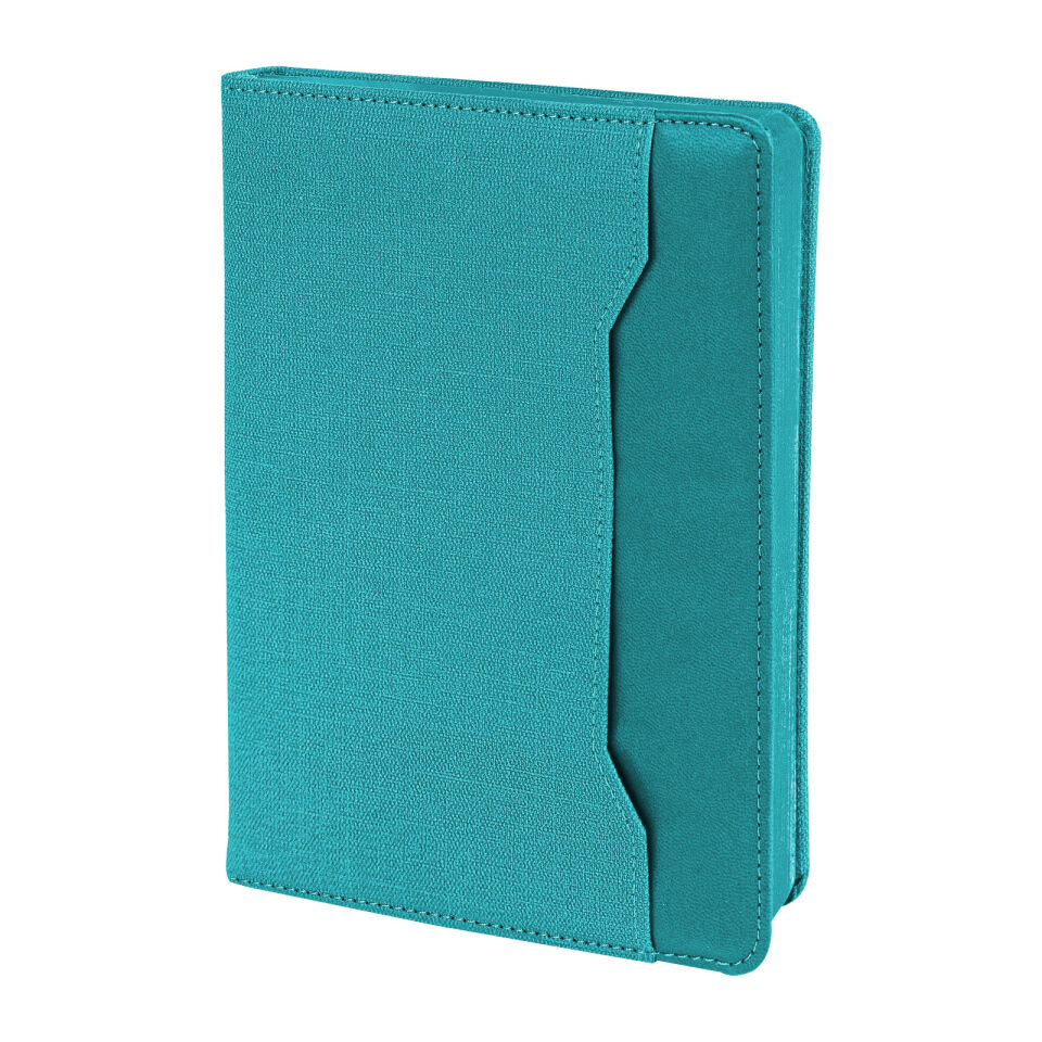 KORU KIRMIZI TARİHSİZ DEFTER (15X21 CM) Turkuaz