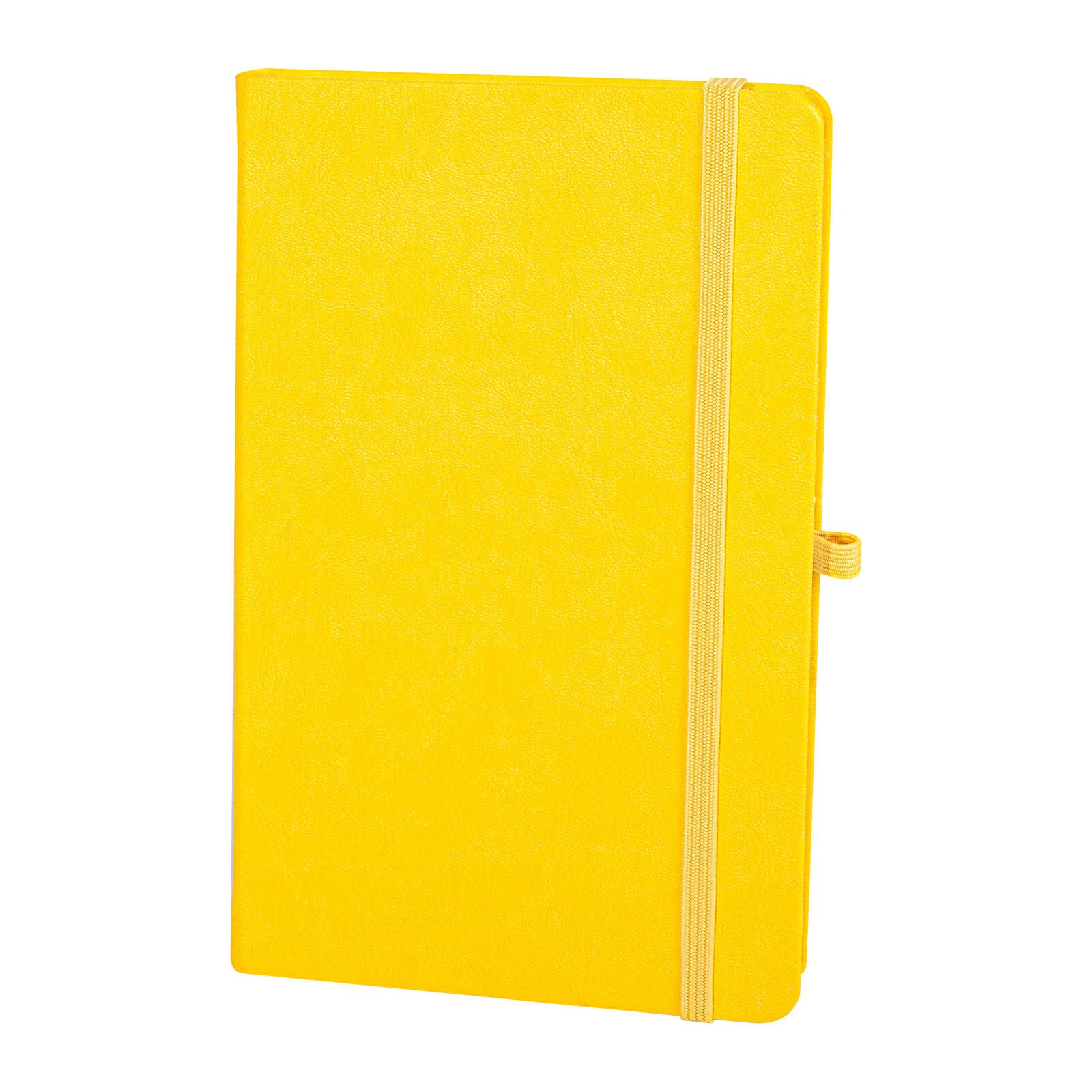 DIŞKAPI SİYAH TARİHSİZ DEFTER Sarı - 13x21 CM