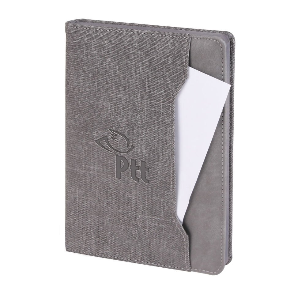 KORU KIRMIZI TARİHSİZ DEFTER (15X21 CM) Gri